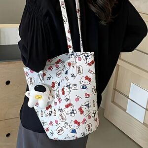 Hello Kitty Tote Bucket Bag